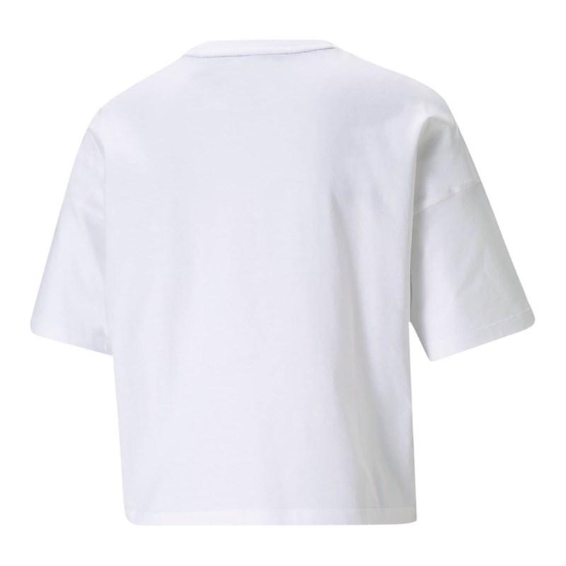 Γυναικείο T-shirt Essential Cropped Logo