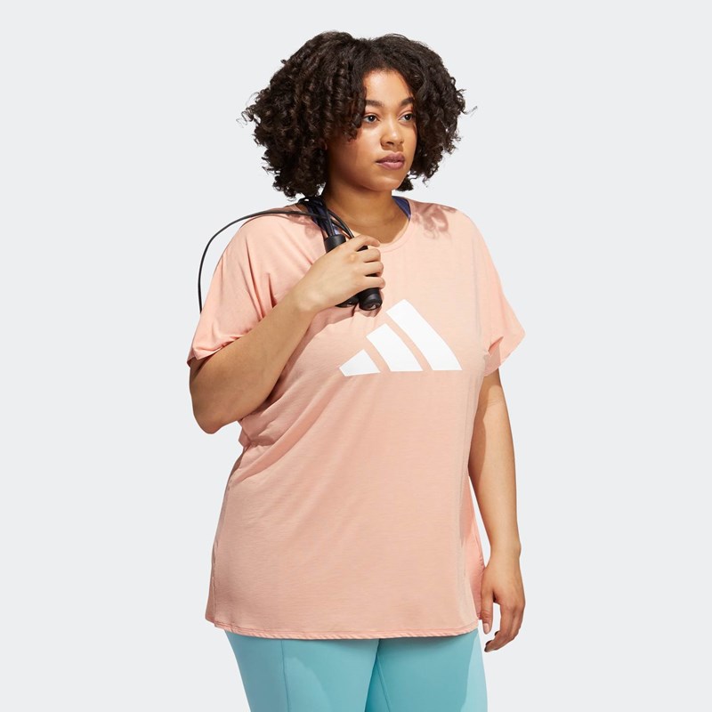 Γυναικείο T-shirt 3-Stripes Training Tee (Plus Size)