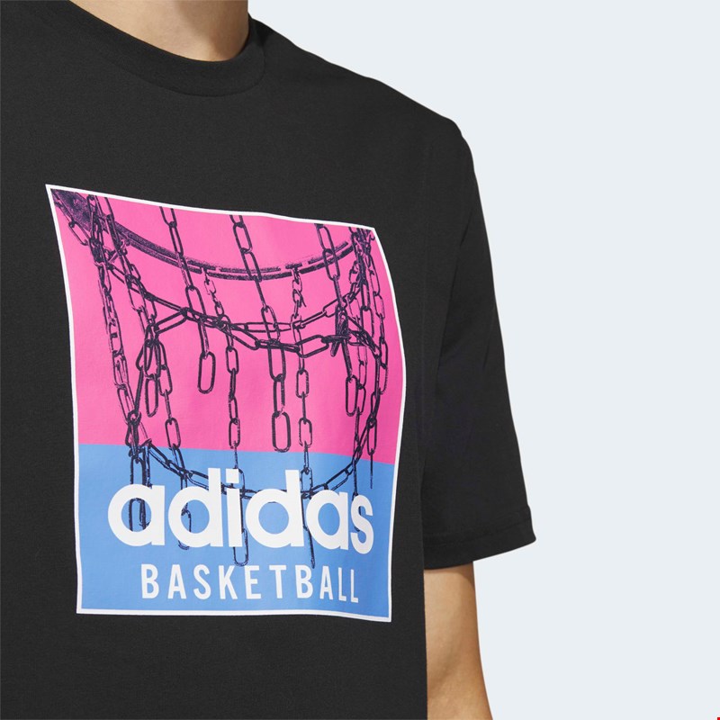 Ανδρικό T-shirt Chain Net Basketball Graphic
