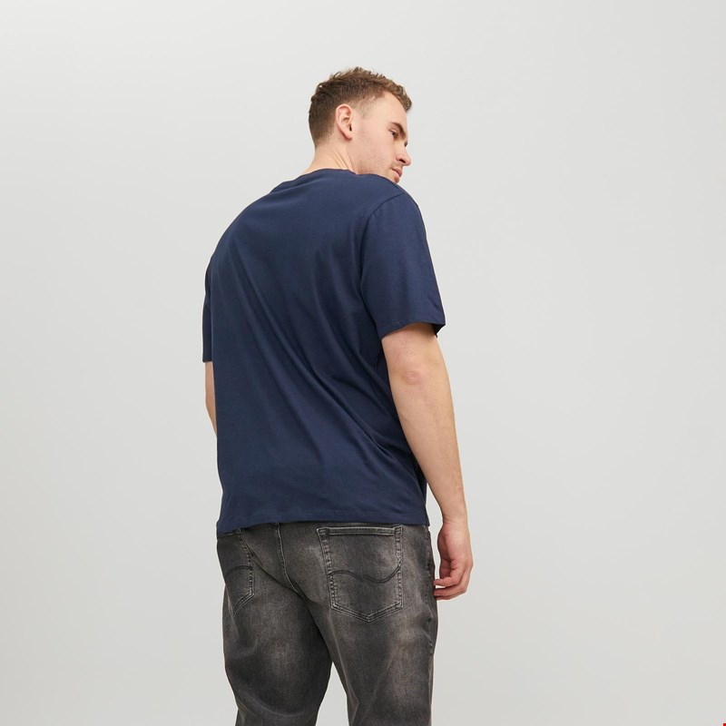 Ανδρικό T-shirt Jeans (Plus Size)