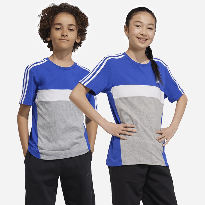 Παιδικό T-shirt Tiberio 3-Stripes Colorblock Cotton