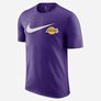 Ανδρικό T-shirt Los Angeles Lakers Swoosh Essential